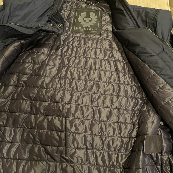 Belstaff Coat Navy Size 52 - Picture 11 of 15